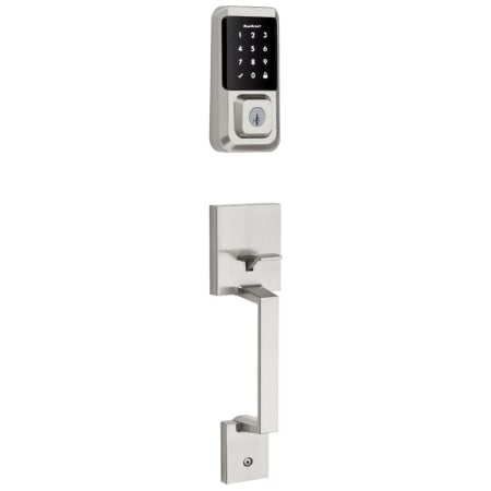 A large image of the Kwikset 898AMD-939WIFITSCR-S Satin Nickel