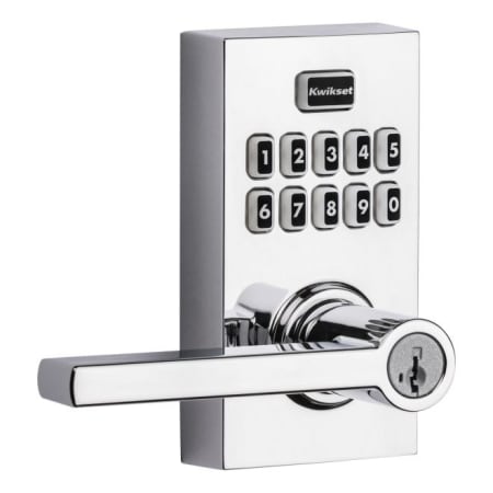 A large image of the Kwikset 917HNL-S Bright Chrome