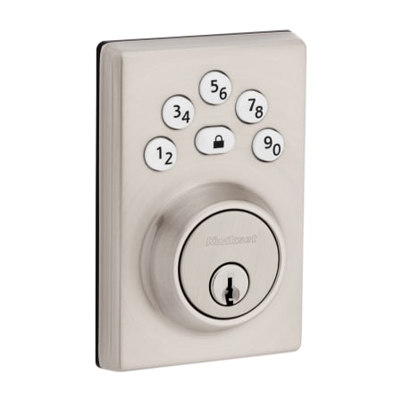 A large image of the Kwikset 9240CNT Satin Nickel
