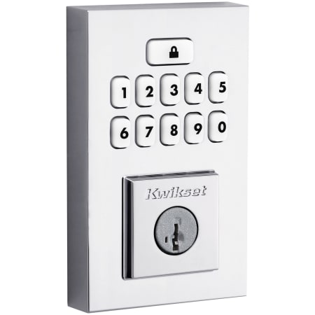 A large image of the Kwikset 9260CNT-S Polished Chrome