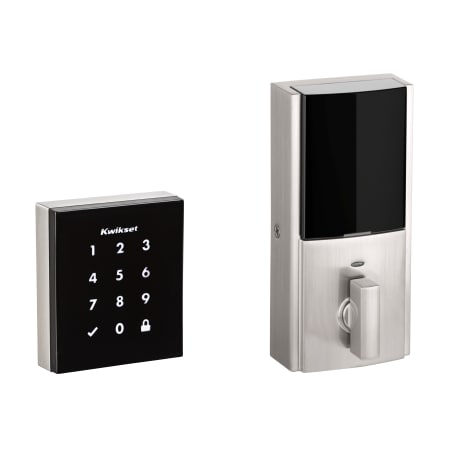 A large image of the Kwikset 953OBN Satin Nickel