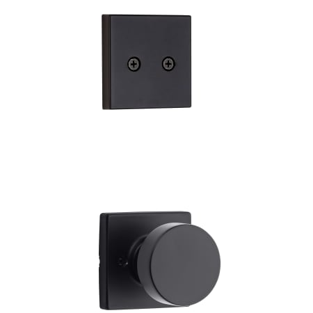 A large image of the Kwikset 973PSKSQT Matte Black