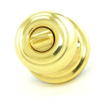 A large image of the Kwikset 979CV-S Polished Brass