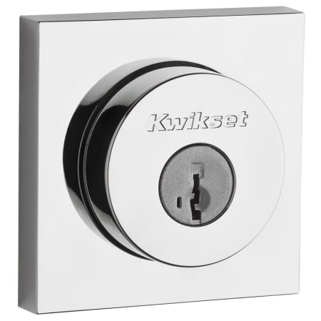 A large image of the Kwikset 982SQT-S Bright Chrome