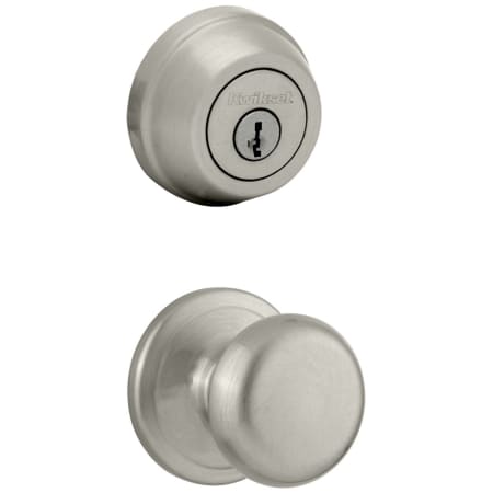 A large image of the Kwikset CP720J-780-S Satin Nickel