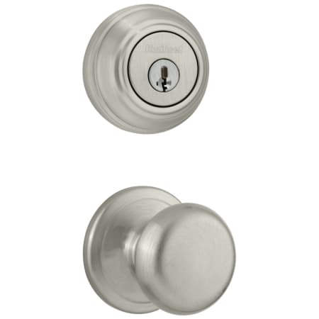 A large image of the Kwikset CP720J-980-S Satin Nickel