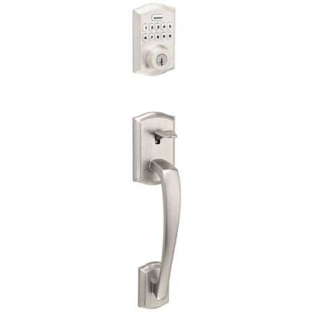 A large image of the Kwikset CP815PTHXTNL-620TRLZW700-S Satin Nickel