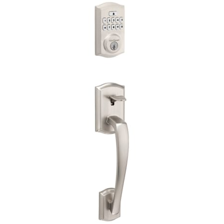 A large image of the Kwikset CP815PTHXTNL-9260TRL-S Satin Nickel