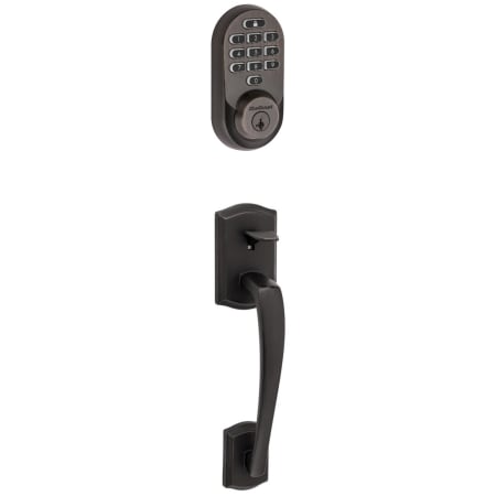 A large image of the Kwikset CP815PTHXTNL-938WIFIKYPD-S Venetian Bronze