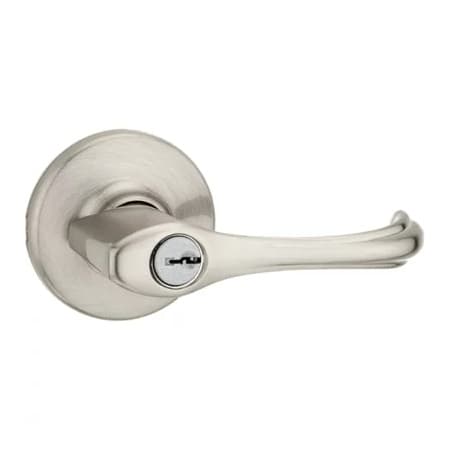 A large image of the Kwikset 405DNL Satin Nickel
