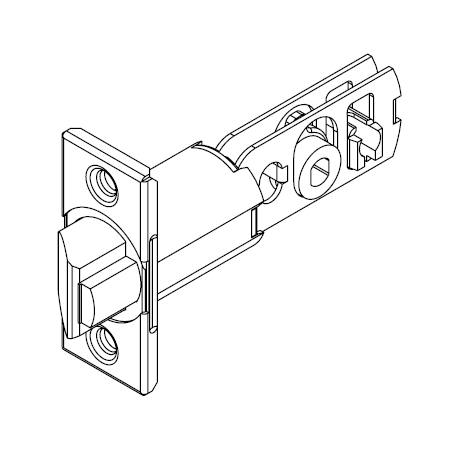 A large image of the Kwikset 83277 Polished Brass