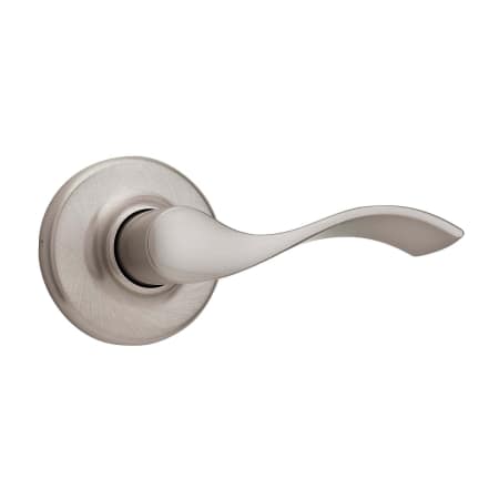 A large image of the Kwikset 966BL-LH Satin Nickel