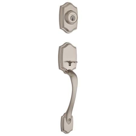 A large image of the Kwikset 687BW-LIP-S Satin Nickel