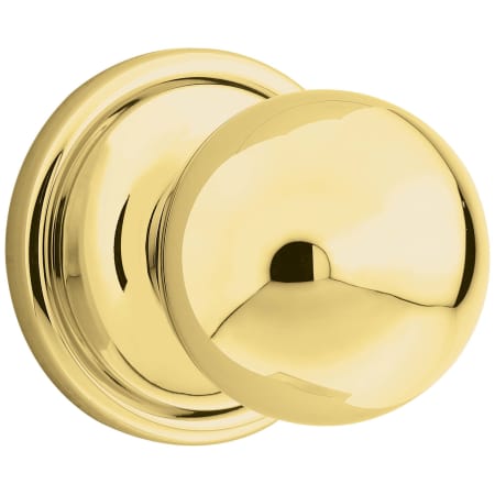 A large image of the Kwikset 979CA-S Polished Brass