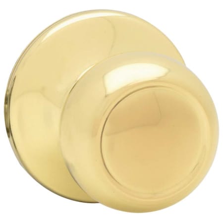 A large image of the Kwikset 987C-S Polished Brass