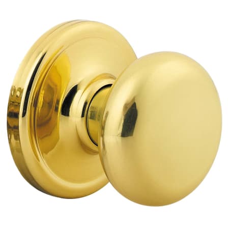 A large image of the Kwikset 978H Polished Brass