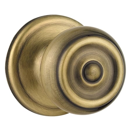 A large image of the Kwikset 788PE Antique Brass