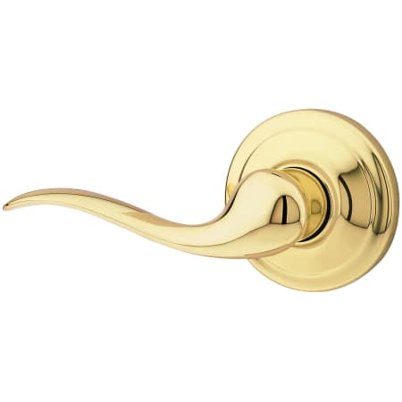 A large image of the Kwikset 788TNL-LH Polished Brass