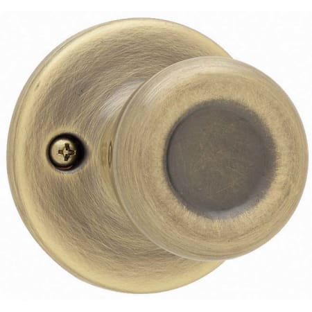 A large image of the Kwikset 606T Antique Brass