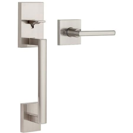 A large image of the Kwikset 815SCE-HFL Satin Nickel