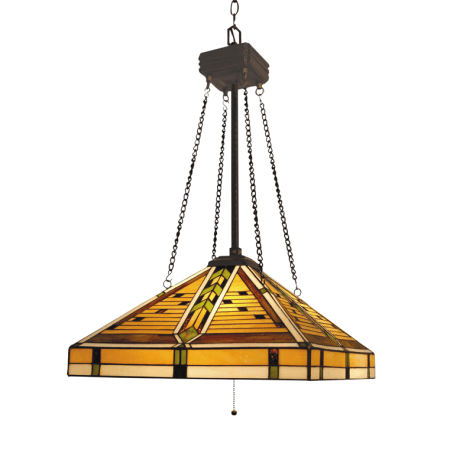 A large image of the Landmark Lighting 636 Tiffany Bronze