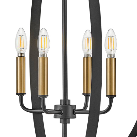 A large image of the Lark 83034 Candelabra Detail