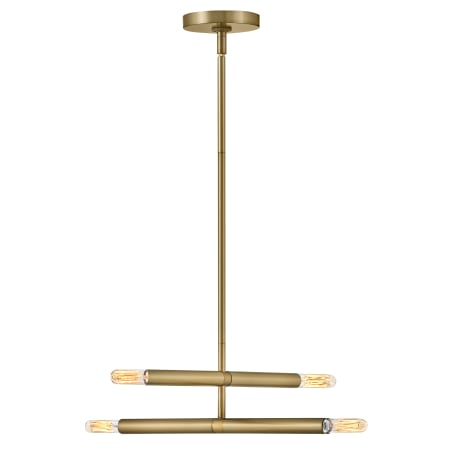 A large image of the Lark 83194 Pendant with Canopy - Alt Bulb - LCB