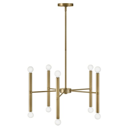 A large image of the Lark 83198 Chandelier with Canopy - LCB