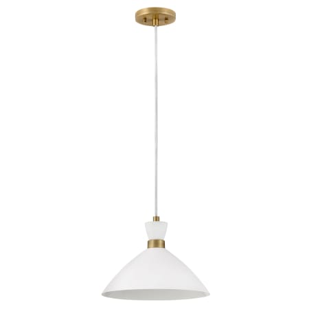 A large image of the Lark 83257 Pendant with Canopy MW-HB