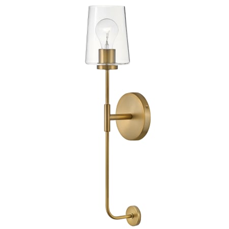 A large image of the Lark 83450 Lacquered Brass