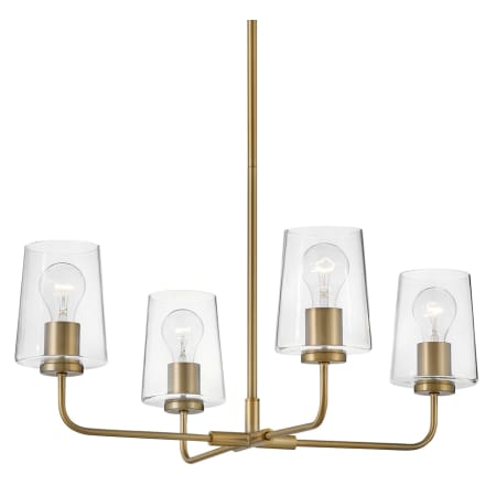 A large image of the Lark 83454 Lacquered Brass