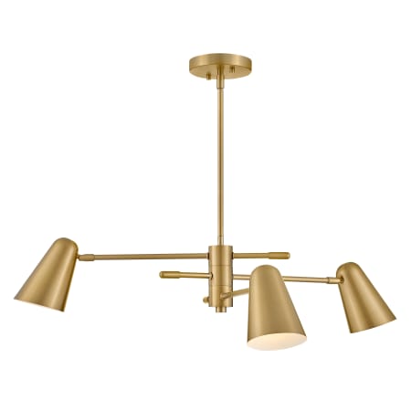 A large image of the Lark 83543 Lacquered Brass