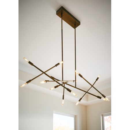 Lbl Lighting Su952ab Aged Br Line 14 Light 48 Wide Lbl Lighting Su952ab Aged Br Line 14 Light 48 Wide