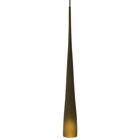 A large image of the LBL Lighting Cypree Large Olive Green Monorail Bronze