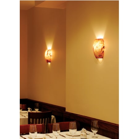 A large image of the LBL Lighting Monty Wall Opal 60W LBL Lighting Monty Wall Opal 60W