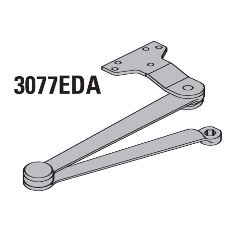 A large image of the LCN 1460-3077 Estra duty Arm Option for 1460-3077