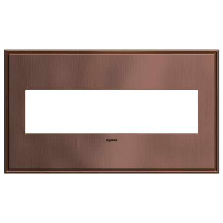 A large image of the Legrand AWC4G4 Matte Antique Copper