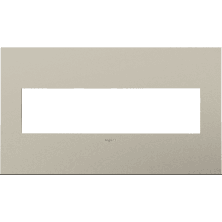 A large image of the Legrand AWC4G4 Satin Nickel