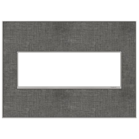 A large image of the Legrand AWM3G4 Slate Linen
