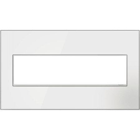 A large image of the Legrand AWM4G4 Mirror White