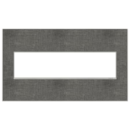 A large image of the Legrand AWM4G4 Slate Linen