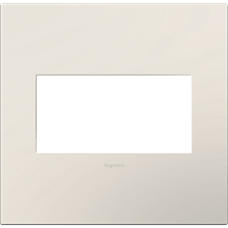 A large image of the Legrand AWP2G4 Satin Light Almond