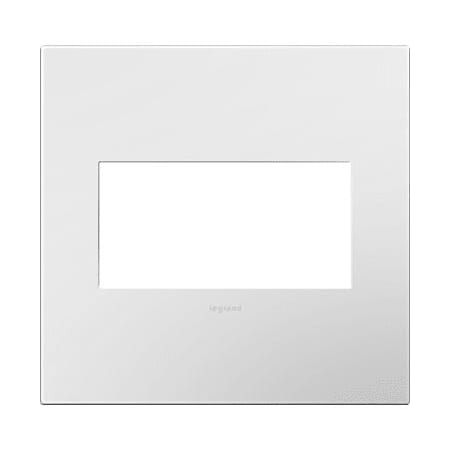 A large image of the Legrand AWP2G4 Gloss White