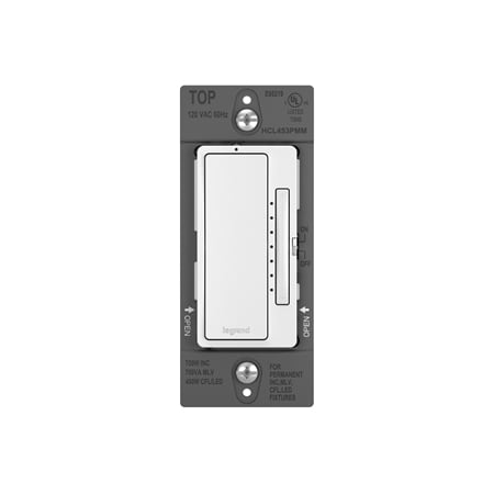Legrand 3 Speed 1 6 Amp Black Slide Fan Control In The Fan Controls Department At Lowes Com