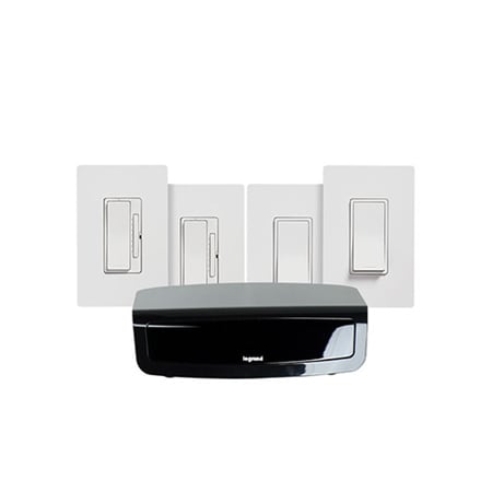 Legrand LC7500 WH White Radiant RF Lighting Control System Starter