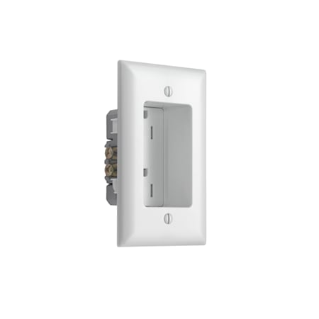 Pass & Seymour Rcd38trwcc6 15A White Single Receptacle