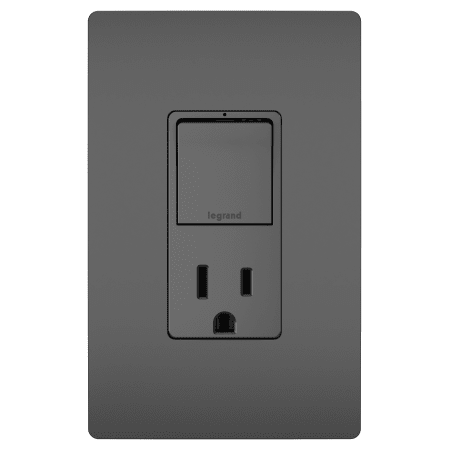 A large image of the Legrand RCD38TR Black