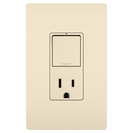 A large image of the Legrand RCD38TR Light Almond
