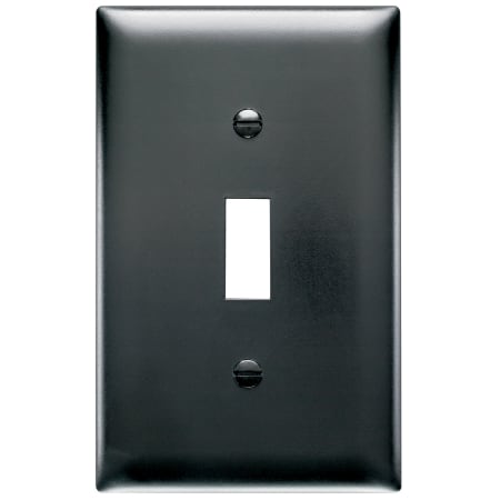 A large image of the Legrand TP1 Black