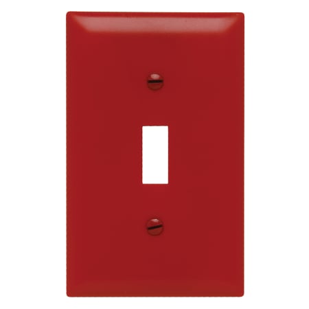 A large image of the Legrand TP1 Red
